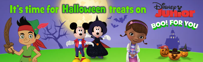 It's time for Halloween treats on Disney Junior!
