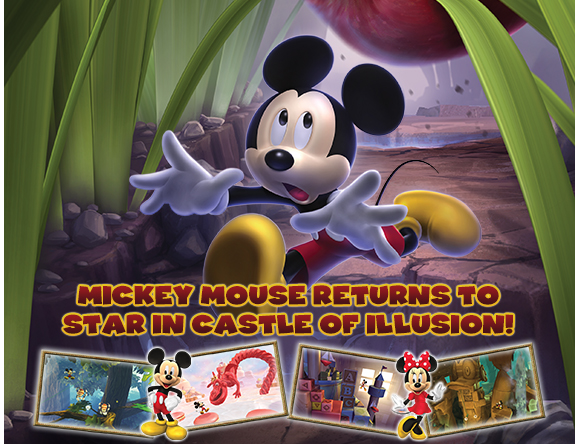 Mickey Mouse returns to star in Castle of Illusion