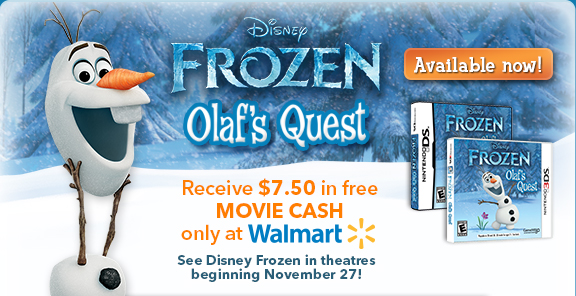 Olaf's Journey is Just Beginning on Nintendo 3DS and DS - Now Available!
