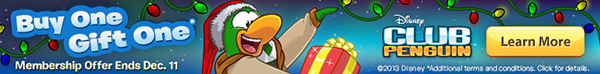 CLUB PENGUIN BUY ONE GIFT ONE
