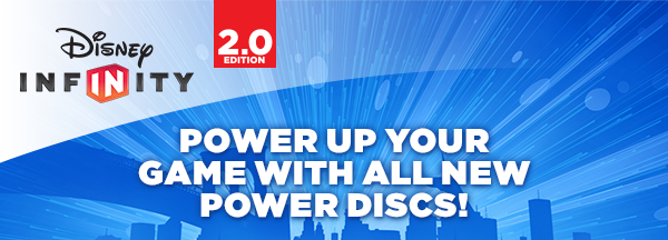 Power up your game with all new power discs.
