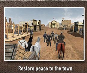 Restore peace to the town