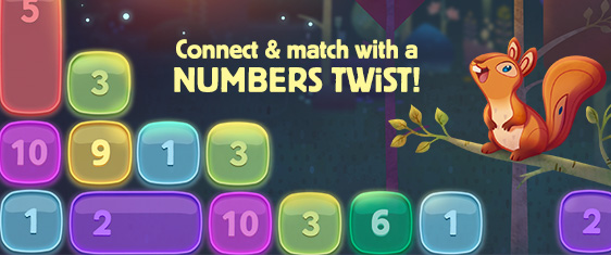Connect & match with a numbers twist!