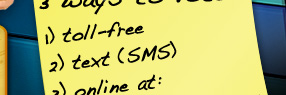 3 Ways to Vote Sticky Note